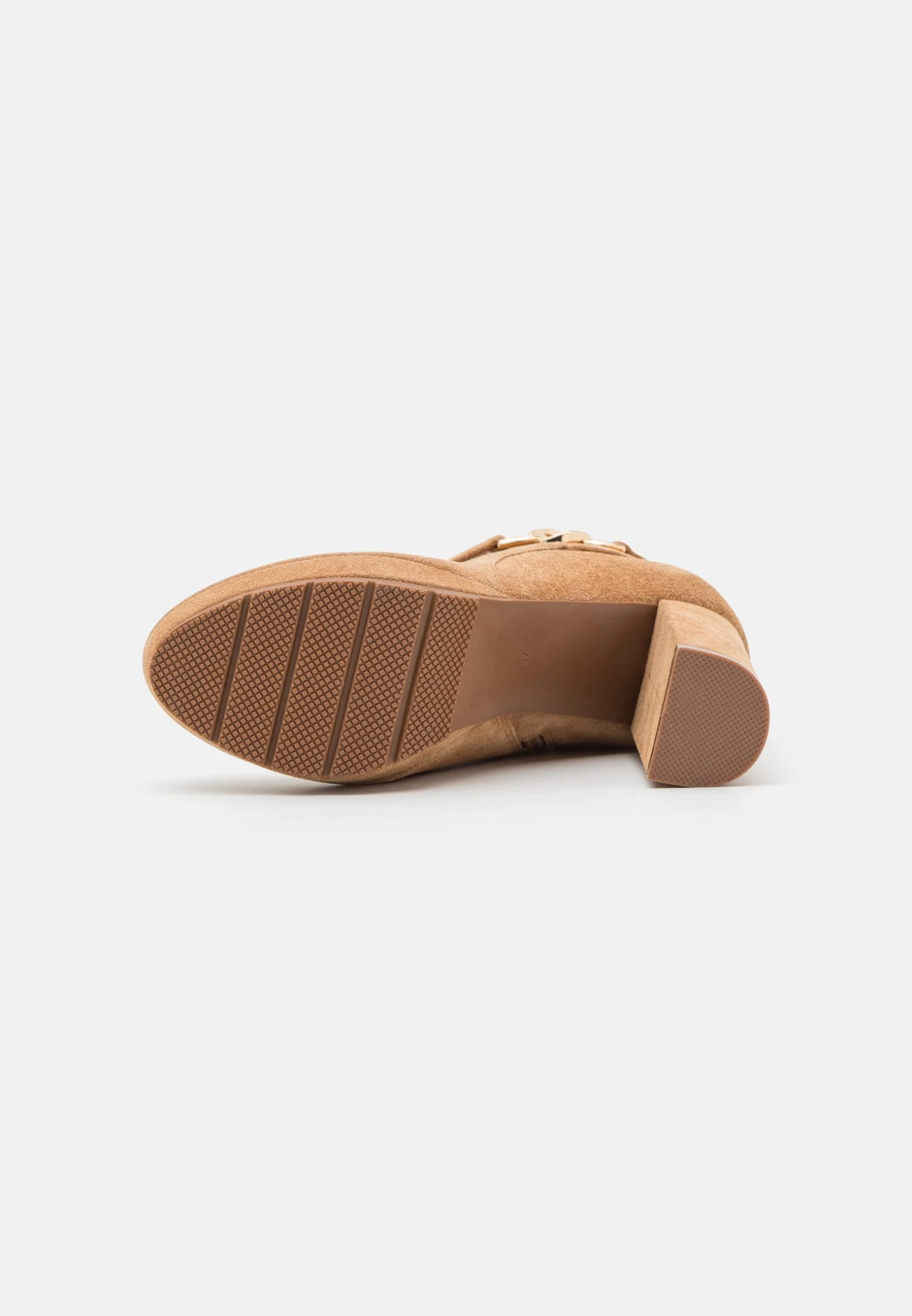 Anna Field Leather- Enkellaarsjes Met Plateauzool - Cognac - Afbeelding 5