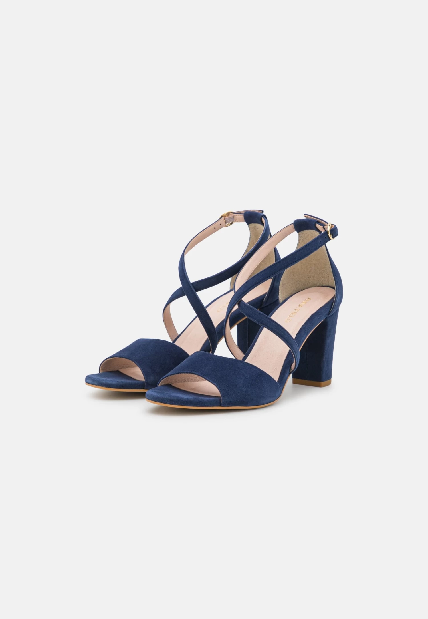 Anna Field Leather- Sandalen Met Hoge Hak - Dark Blue - Afbeelding 3