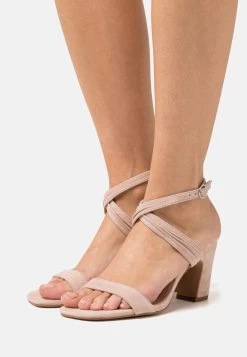 Anna Field Leather- Sandalen Met Hoge Hak - Rose Gold-Coloured