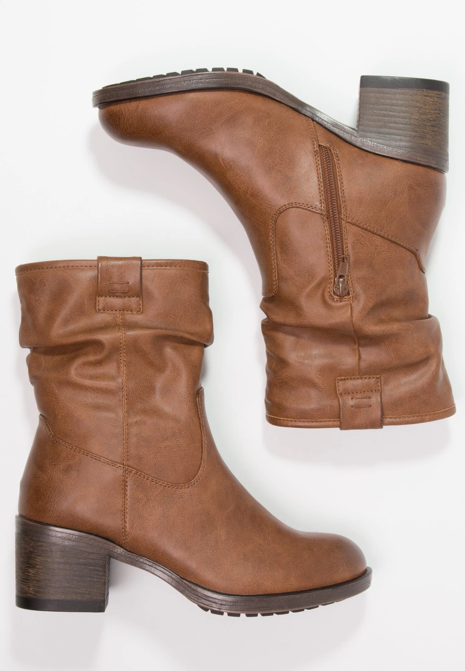 Anna Field Winter Boot - Korte Laarzen - Cognac - Afbeelding 3
