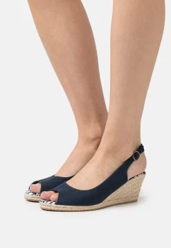 Anna Field Sandalen Met Sleehak - Dark Blue