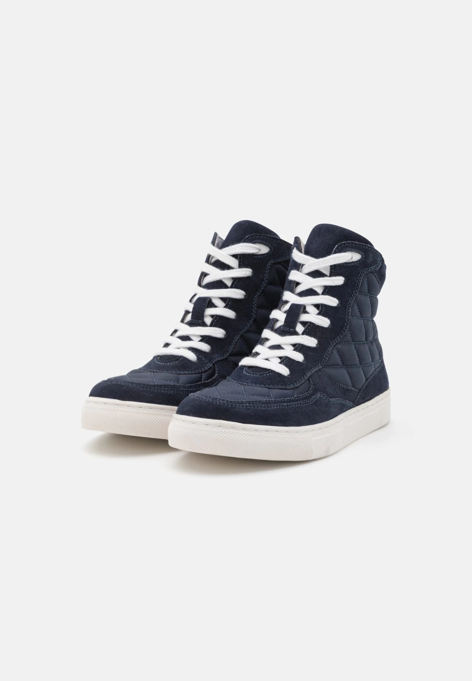 Anna Field Leather - Sneakers Hoog - Dark Blue - Afbeelding 3