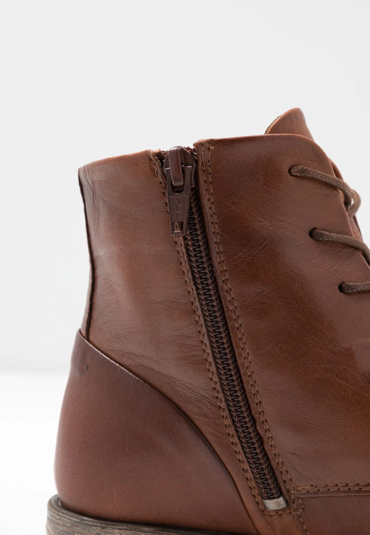 Anna Field Leather Booties - Korte Laarzen - Cognac - Afbeelding 3