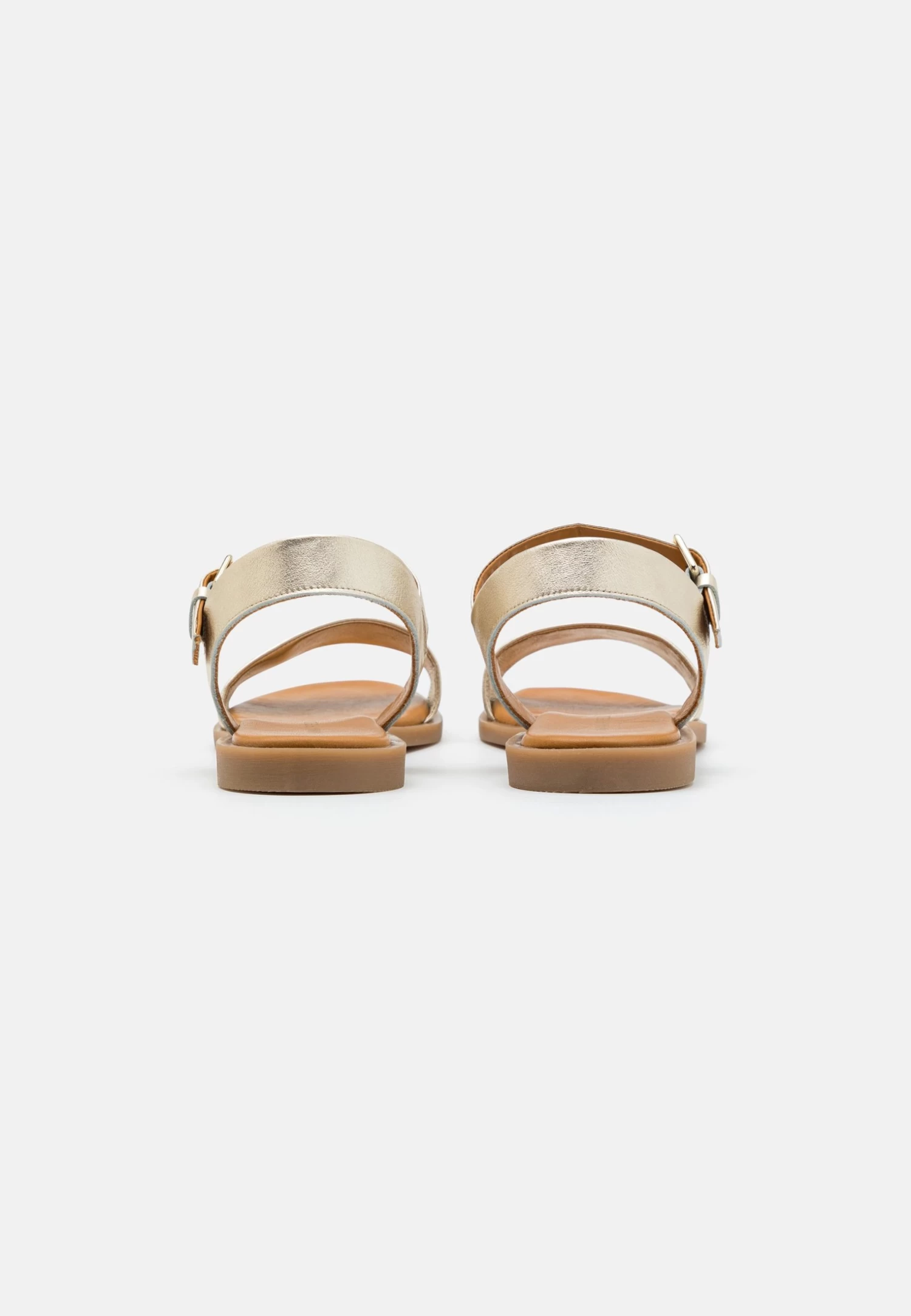 Leather- Sandalen - Gold - Afbeelding 4