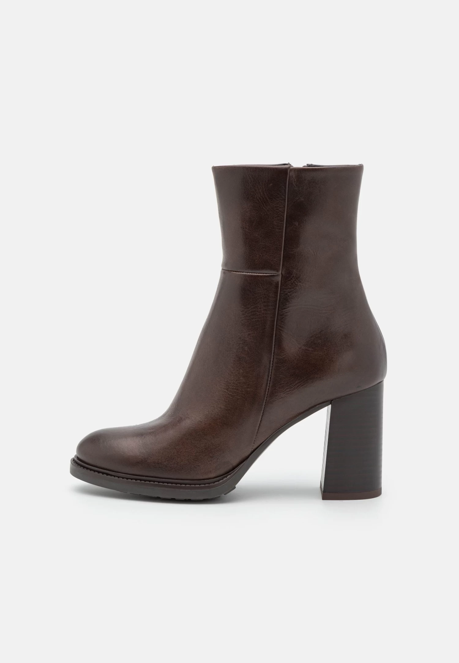 Anna Field Leather - Enkellaarsjes Met Hoge Hak - Brown - Afbeelding 2