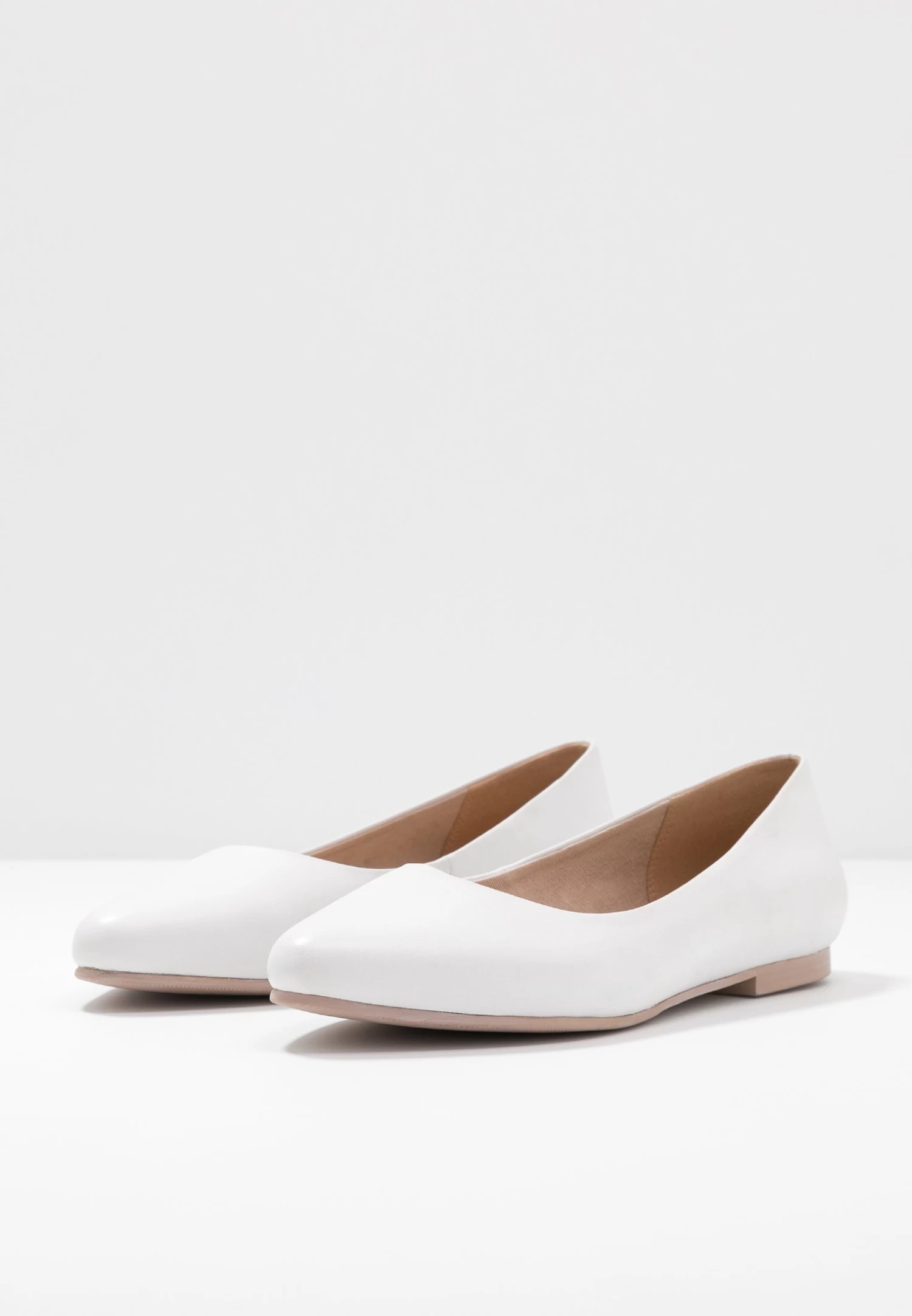 Anna Field Leather - Ballerina'S - White - Afbeelding 5
