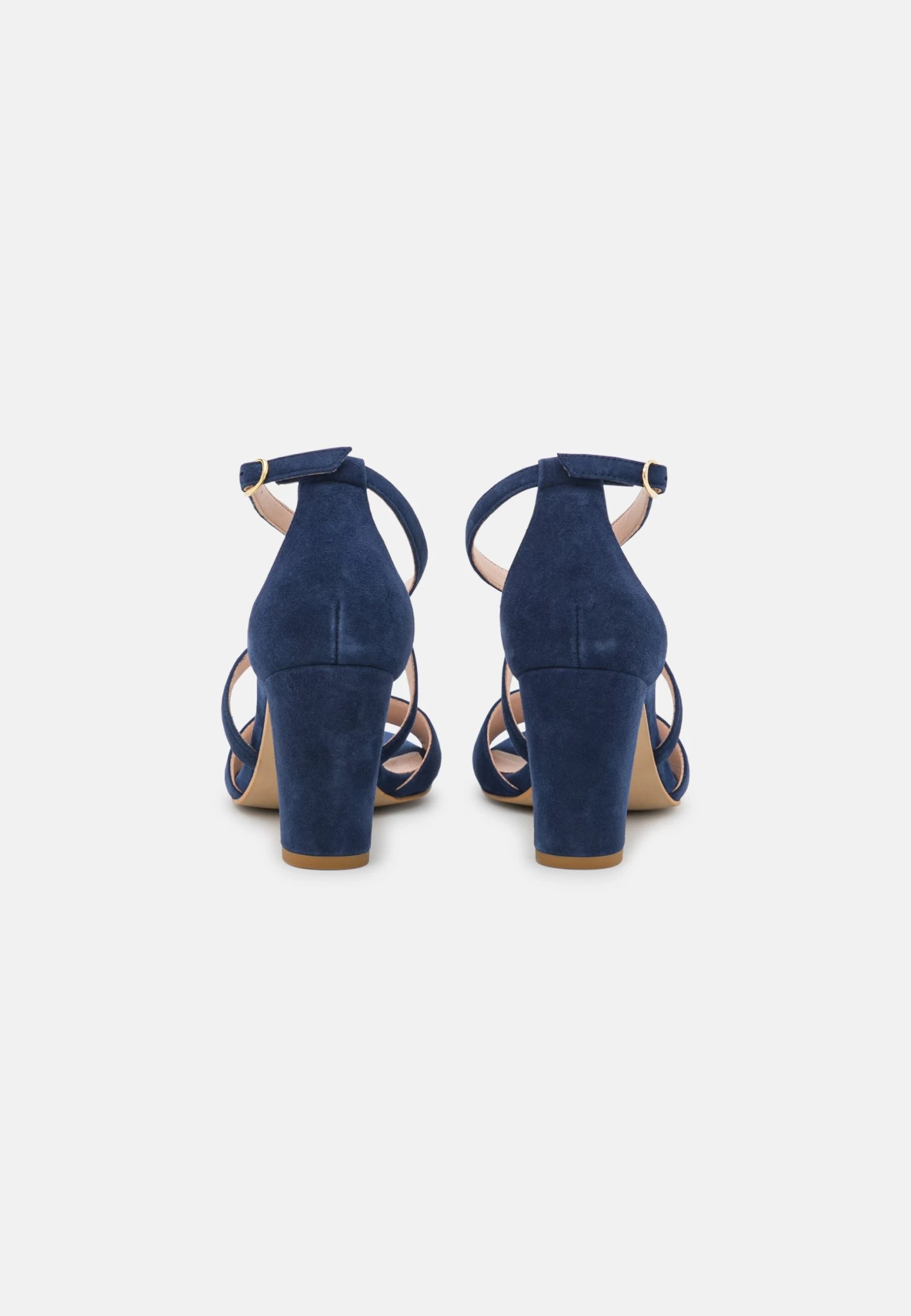 Anna Field Leather- Sandalen Met Hoge Hak - Dark Blue - Afbeelding 4