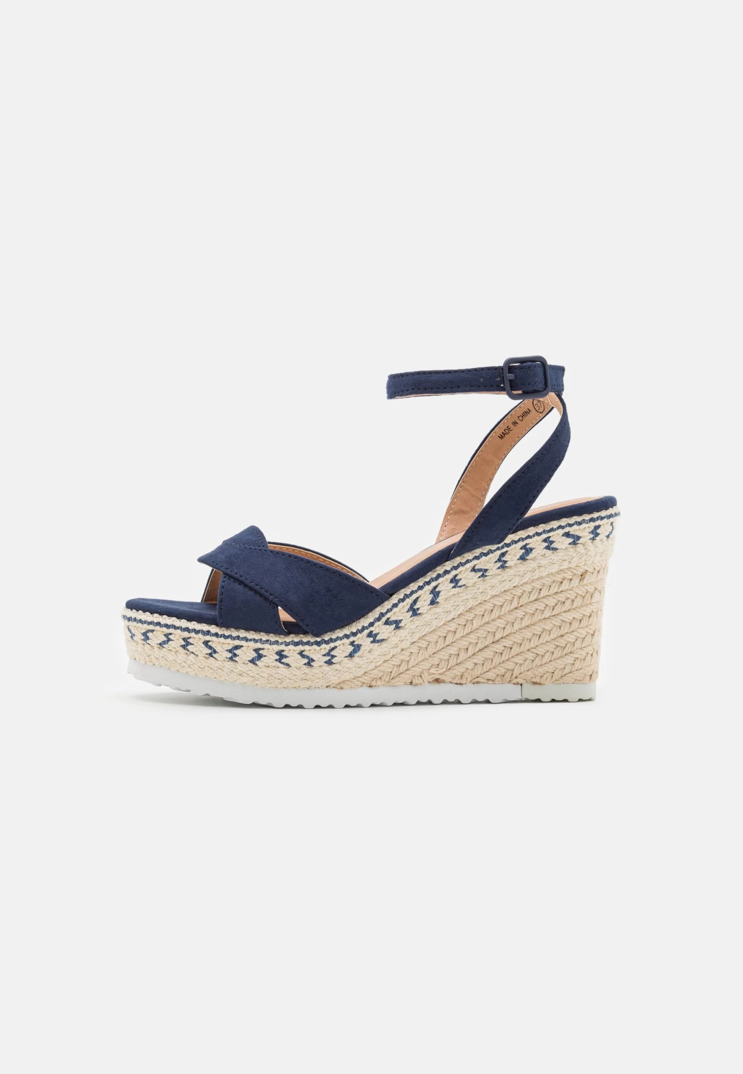 Anna Field Sandalen Met Sleehak - Dark Blue - Afbeelding 2