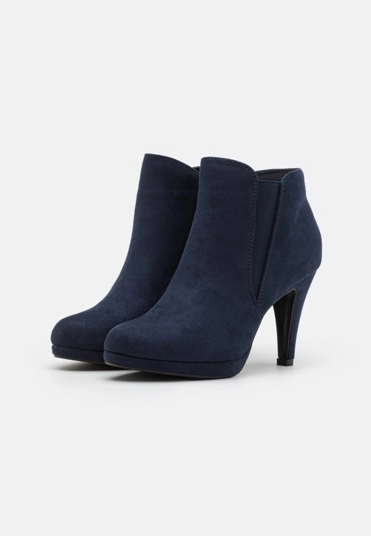 Anna Field Enkellaarsjes Met Hoge Hak - Dark Blue - Afbeelding 3