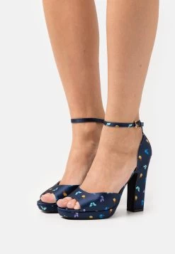 Anna Field Sandalen Met Plateauzool - Dark Blue