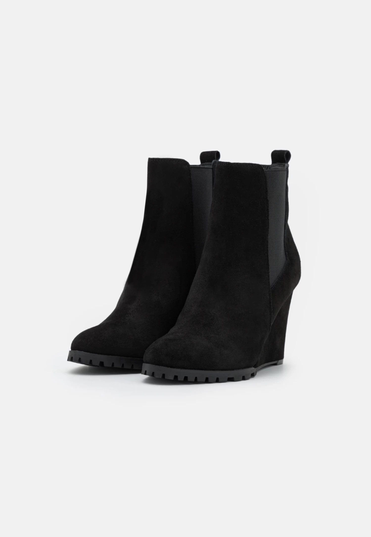 Anna Field Leather Winter Boot - Enkellaarsjes Met Hoge Hak - Black - Afbeelding 2