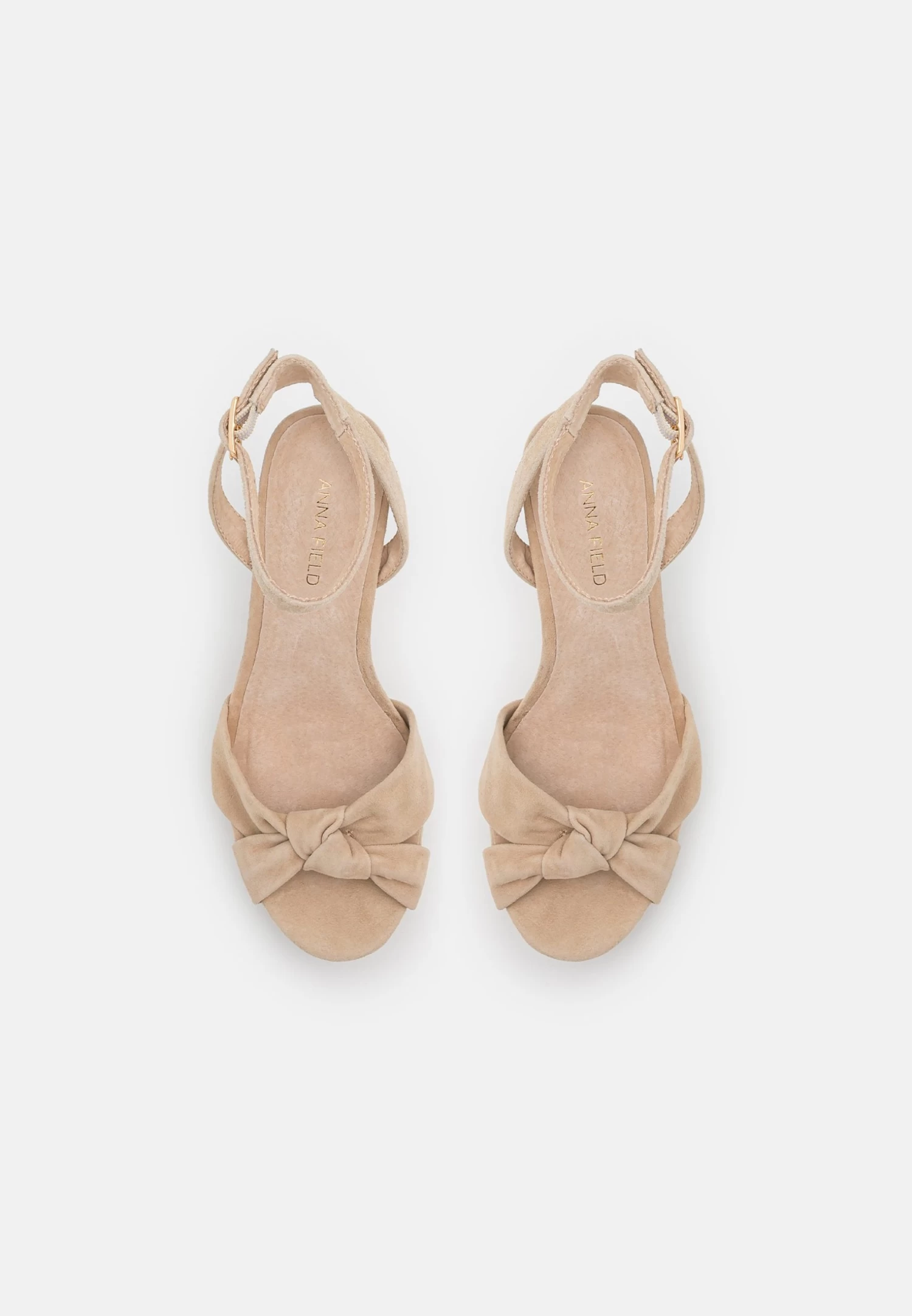 Anna Field Leather - Sandalen Met Hoge Hak - Beige - Afbeelding 6