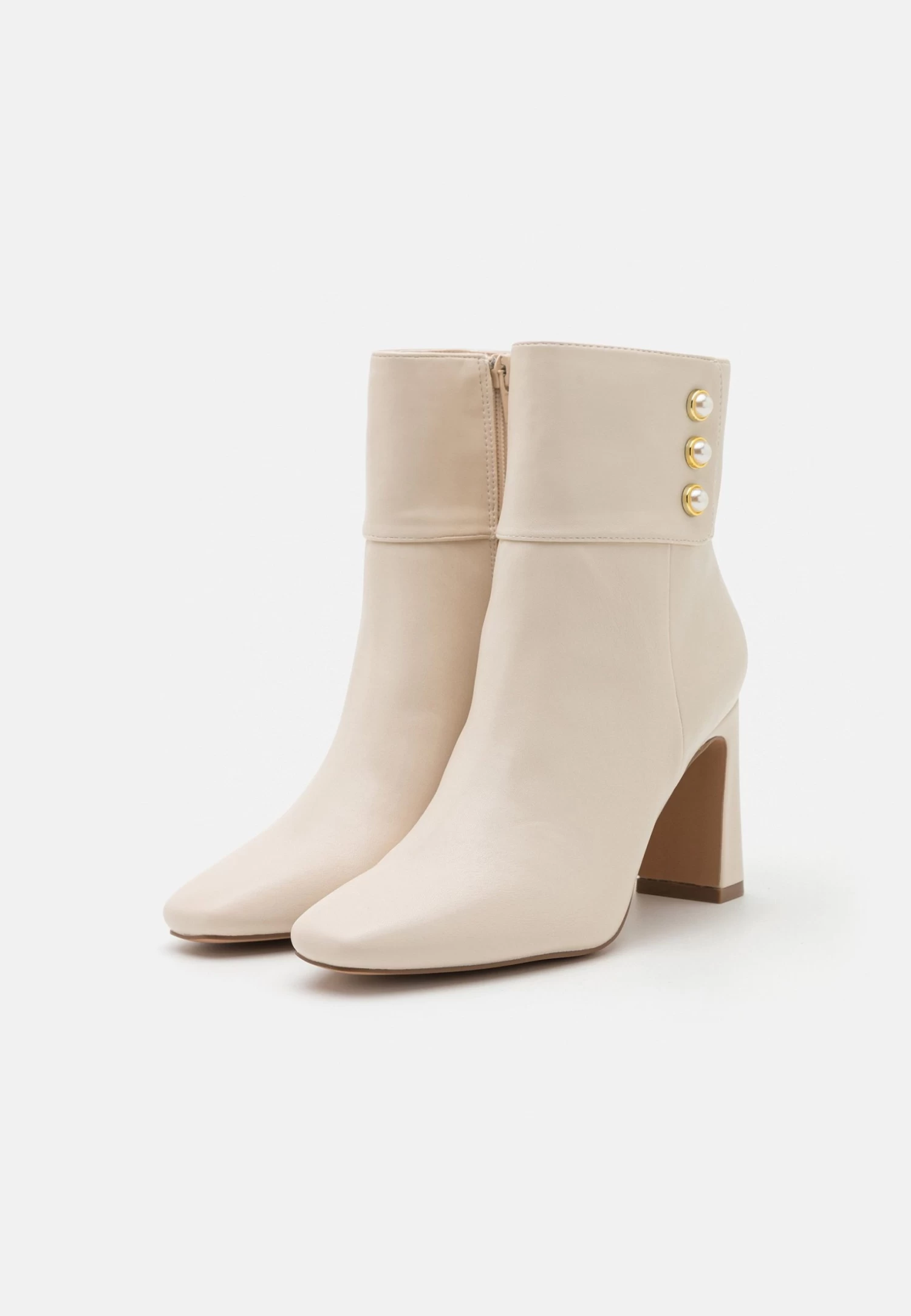 Anna Field Enkellaarsjes Met Hoge Hak - Beige - Afbeelding 2