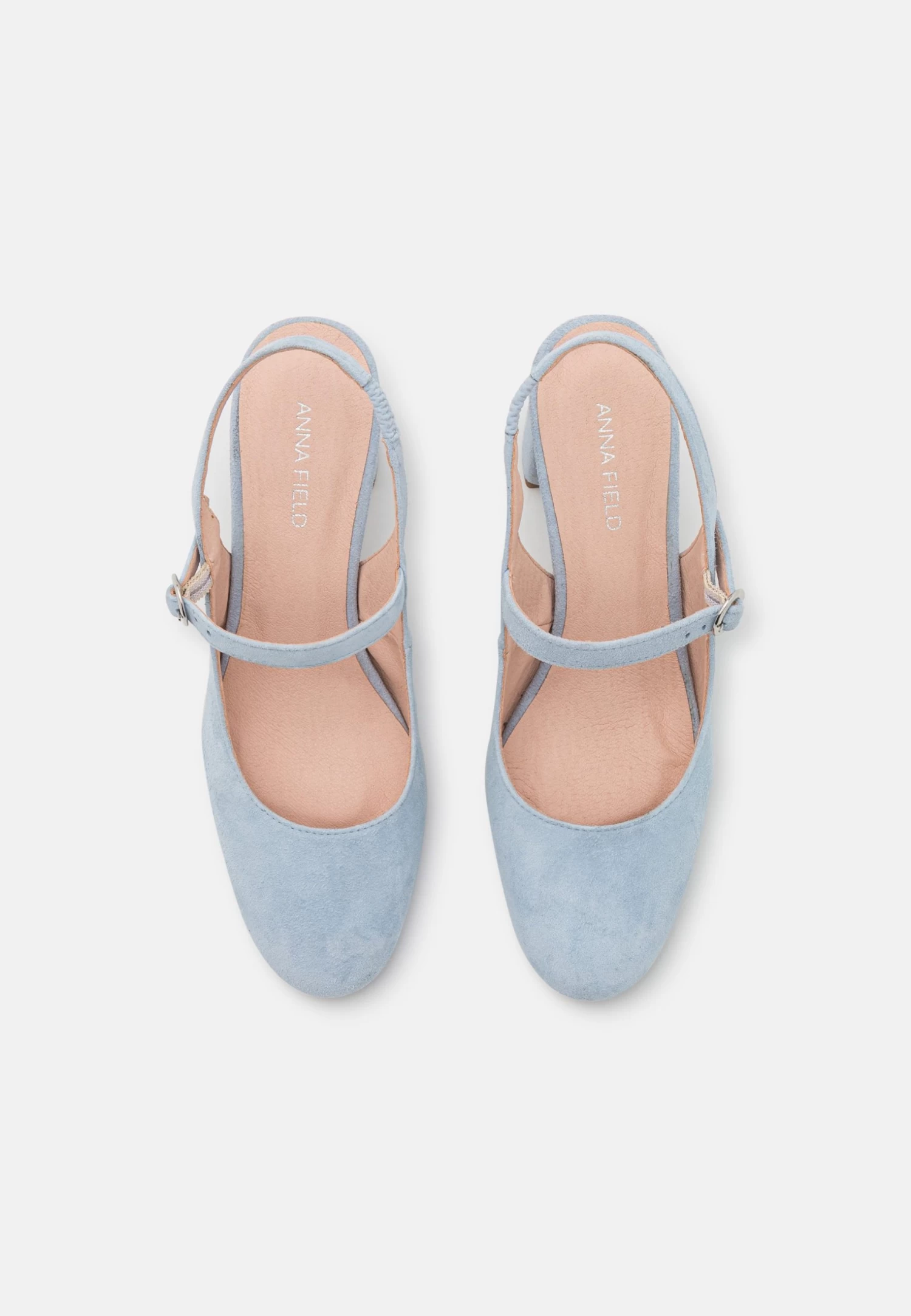 Anna Field Leather- Klassieke Pumps - Light Blue - Afbeelding 6