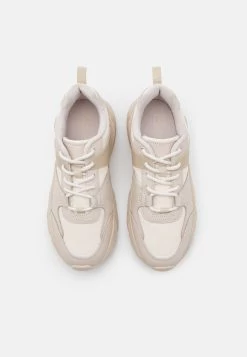 Anna Field Leather - Sneakers Laag - Beige