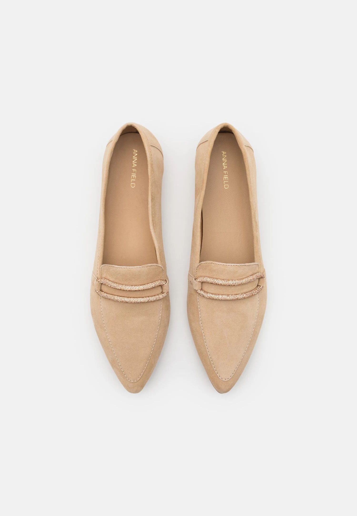 Anna Field Leather- Instappers - Beige - Afbeelding 6