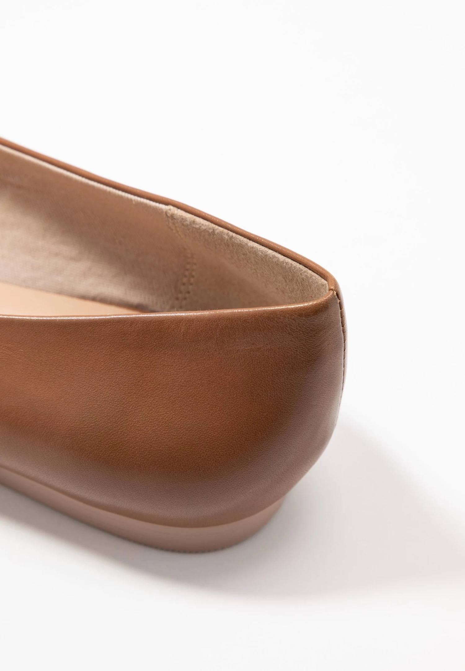 Anna Field Leather - Ballerina'S - Cognac - Afbeelding 3