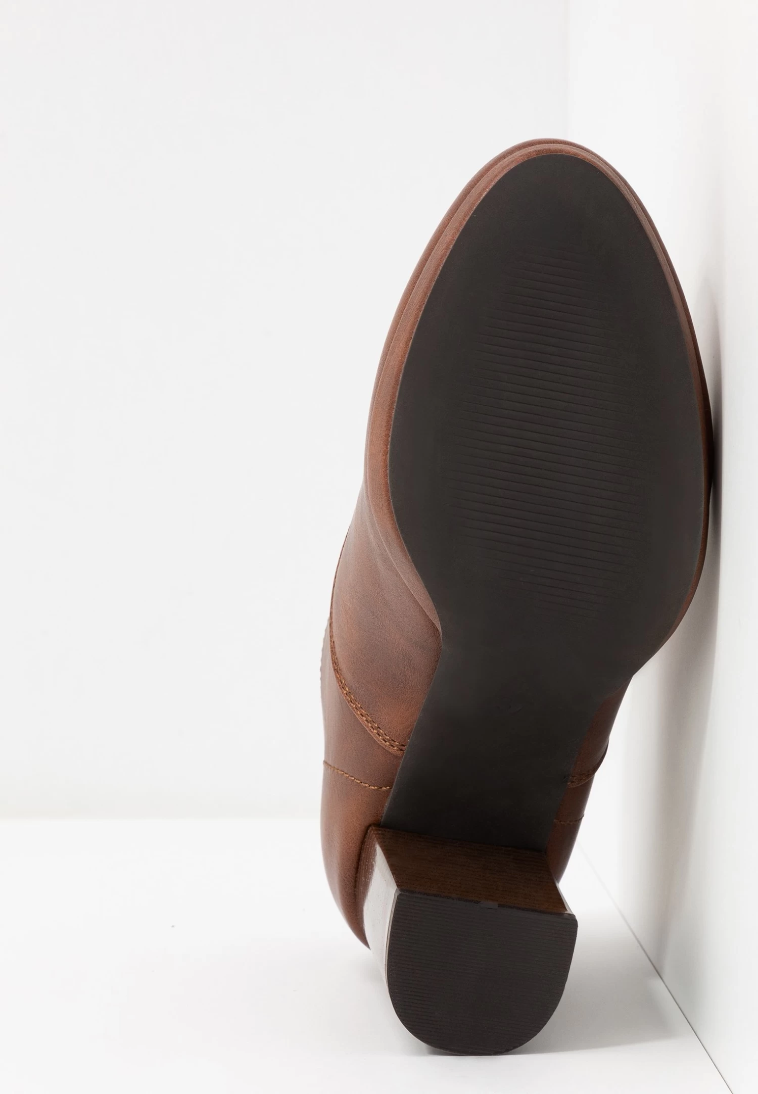 Anna Field Comfort - Enkellaarsjes Met Hoge Hak - Cognac - Afbeelding 7