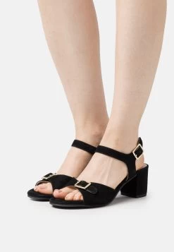Leather- Sandalen - Black