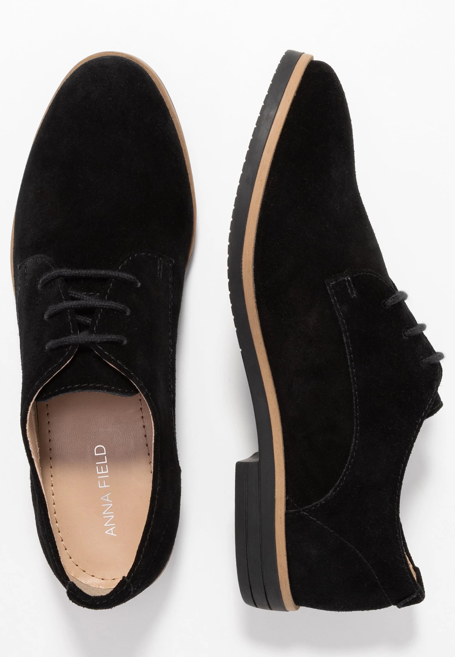 Anna Field Leather - Veterschoenen - Black - Afbeelding 4