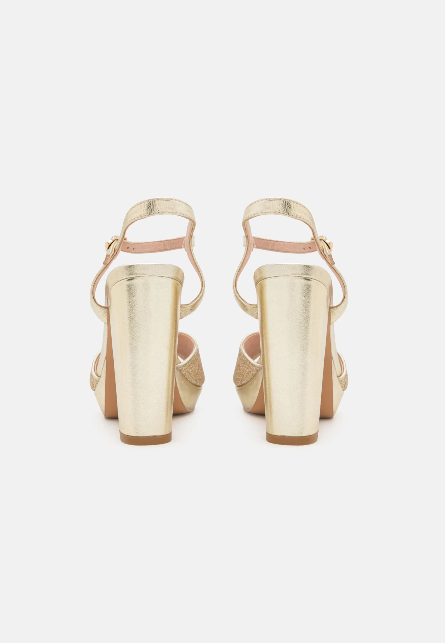 Anna Field Leather- Sandalen Met Plateauzool - Gold - Afbeelding 4