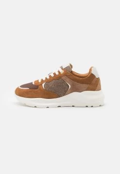 Anna Field Leather - Sneakers Laag - Cognac