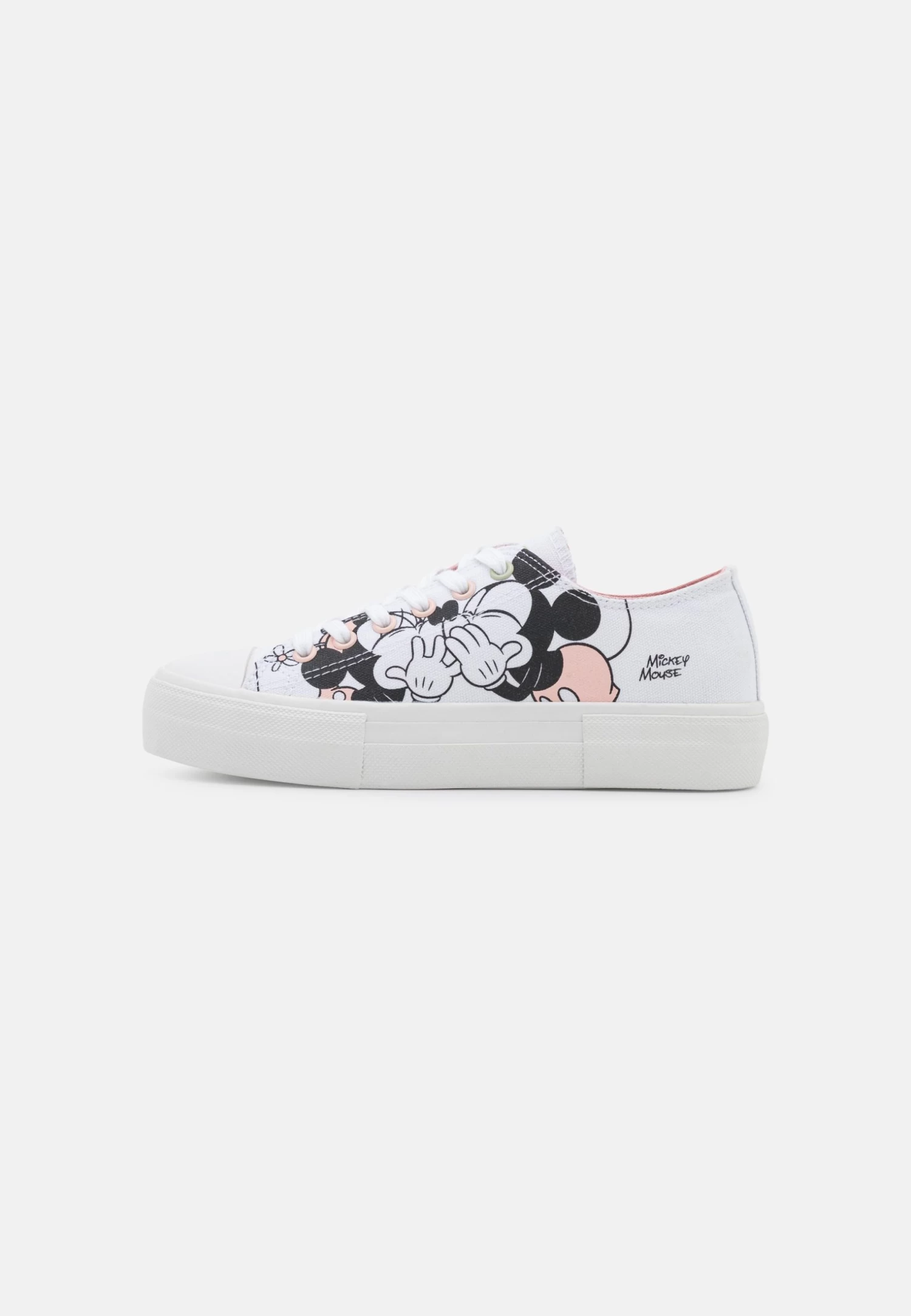 Anna Field Disney Mickey MouseLove - Sneakers Laag - White/Black - Afbeelding 2