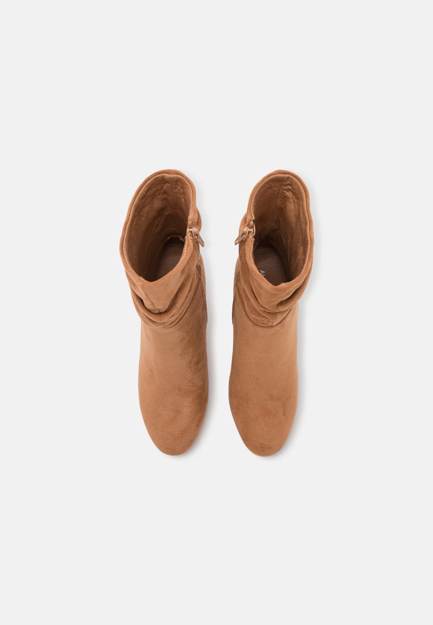 Anna Field Enkellaarsjes Met Hoge Hak - Cognac - Afbeelding 6